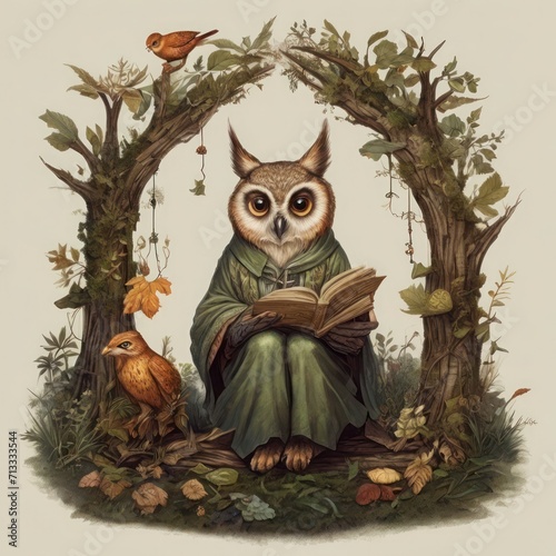 an educated owl! 