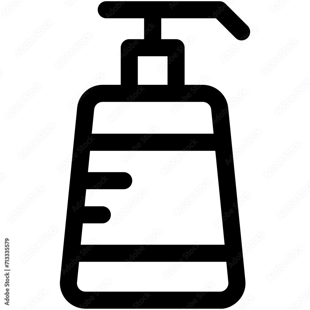 Soap Dispenser Vector Icon Soap Dispenser Vector Icon