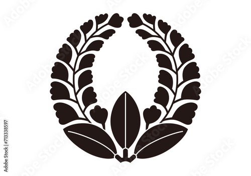軸付上り藤