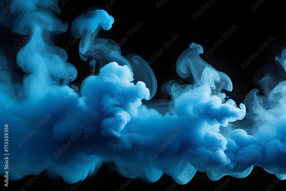 blue smoke background. blue smoke background.