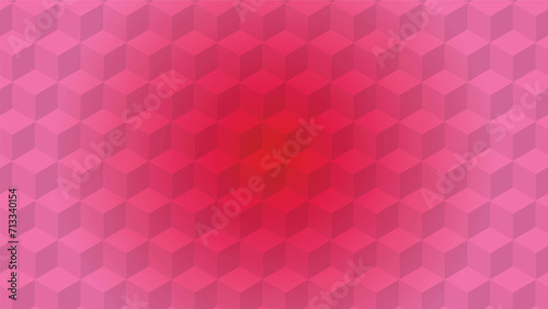 cube gradient color background