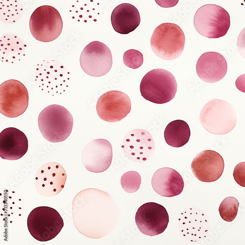 小豆イメージ、水彩　イラスト背景