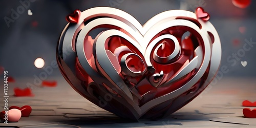 heart shaped candy canes