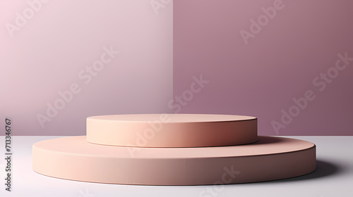 Product podium display creative background, creative template background, cosmetics booth, promotional activities