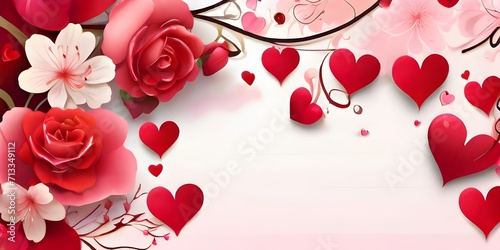 pink rose petals