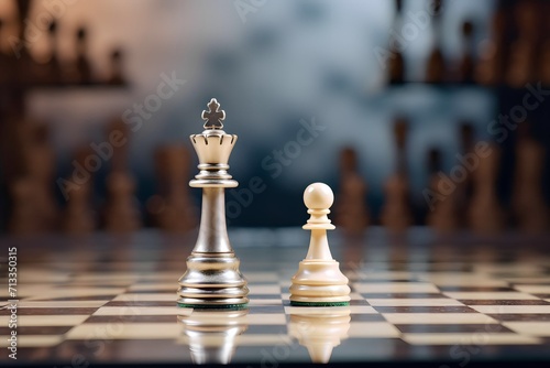 chess with businessman manager concept. Strategy, Success, management, business planning, tactics, politics