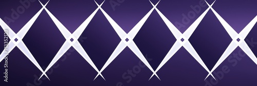 Navy argyle and violet diamond pattern  in the style of minimalist background