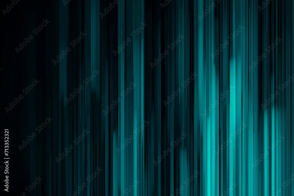 Straight vertical lines with blue tones on black background