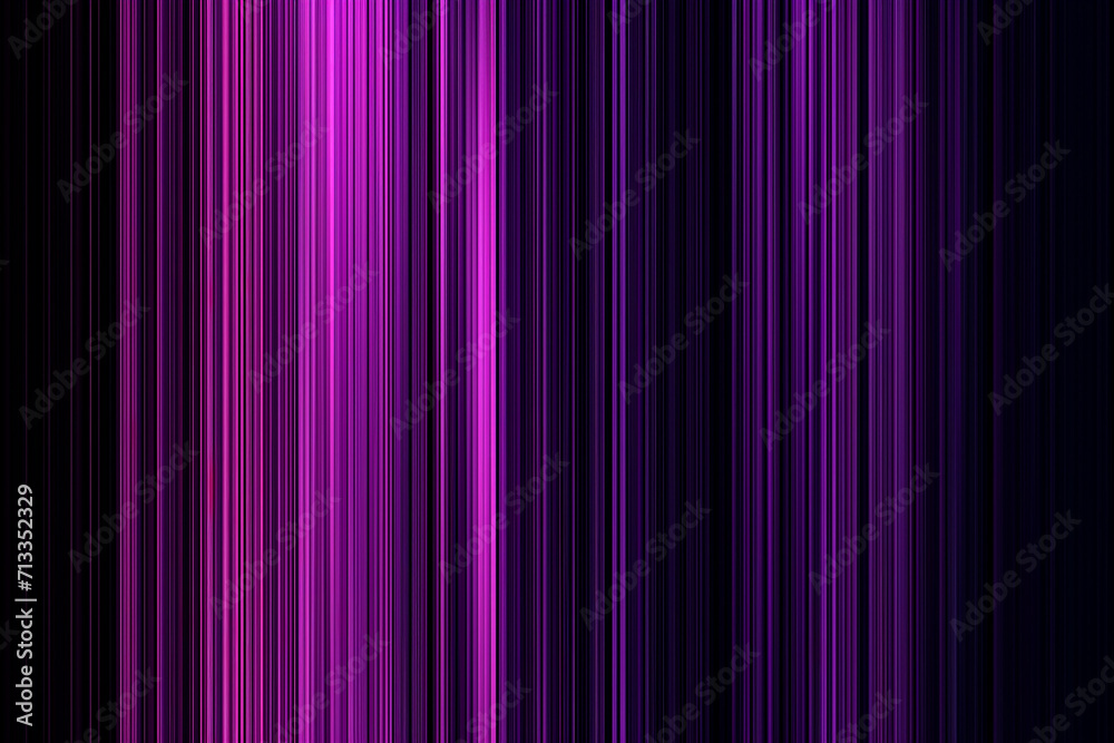 Straight vertical lines with purple tones on black background Straight vertical lines with purple tones on black background