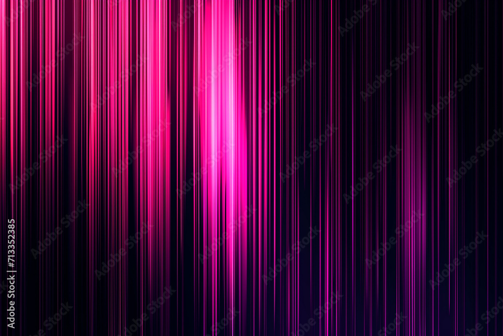 Straight vertical lines with pink tones on black background Straight vertical lines with pink tones on black background