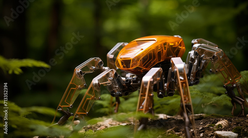 Arachnid-Inspired mimicking robot © Katsiaryna