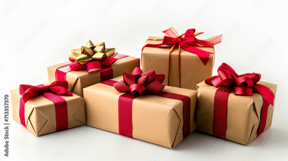 Fototapeta premium gift box with ribbon