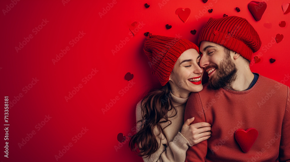 couple kissing. Generative AI couple kissing. Generative AI