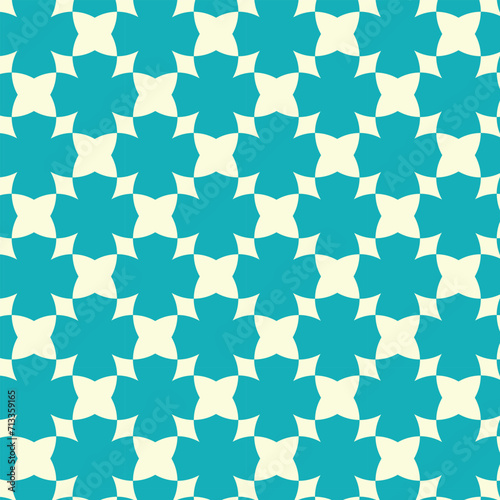 beautiful seamless pattern with tosca color design. simple pattern background design