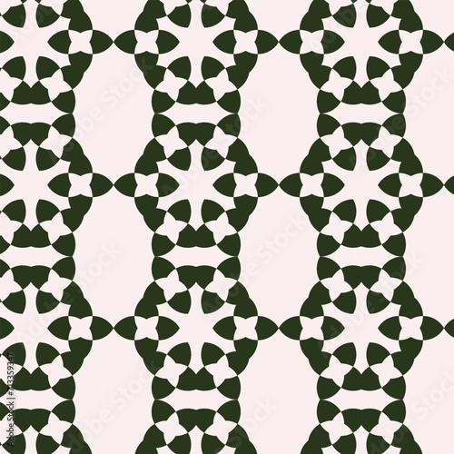 beautiful seamless pattern with black and white color design. simple pattern background design