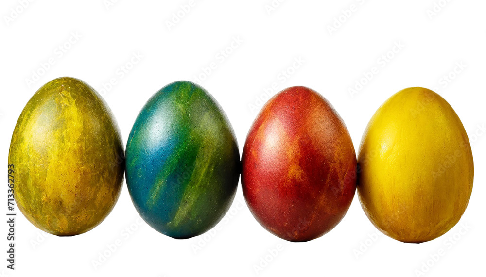 Easter eggs isolated on transparent background. Easter eggs isolated on transparent background.