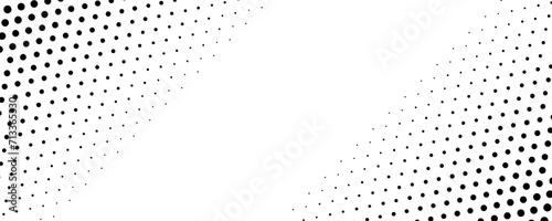 Vintage Halftone Background. Fade Distressed Overlay. Dotted gradient vector pattern illustration, white and black halftone polka background