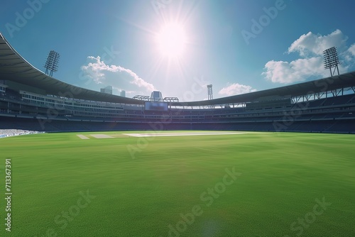 Cricket stadium photo