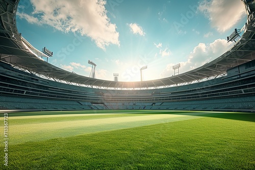 Cricket stadium photo