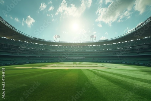Cricket stadium photo