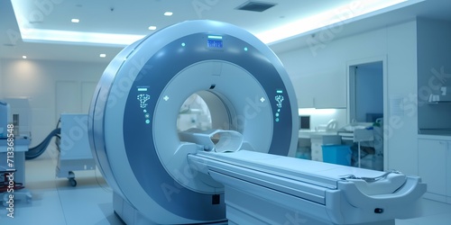 CT ( tomography) scanner in the hospital