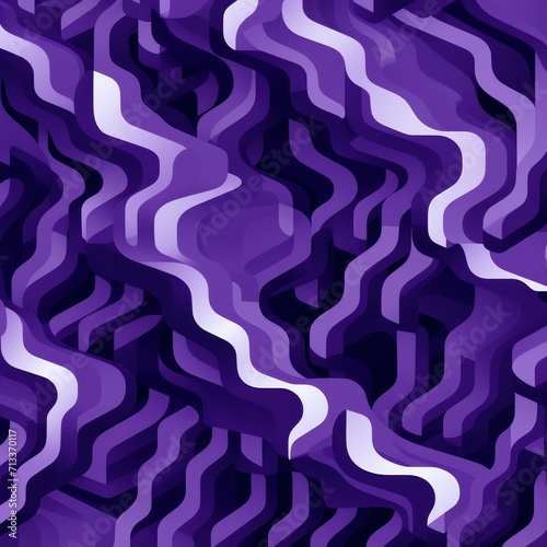 Purple undirectional pattern