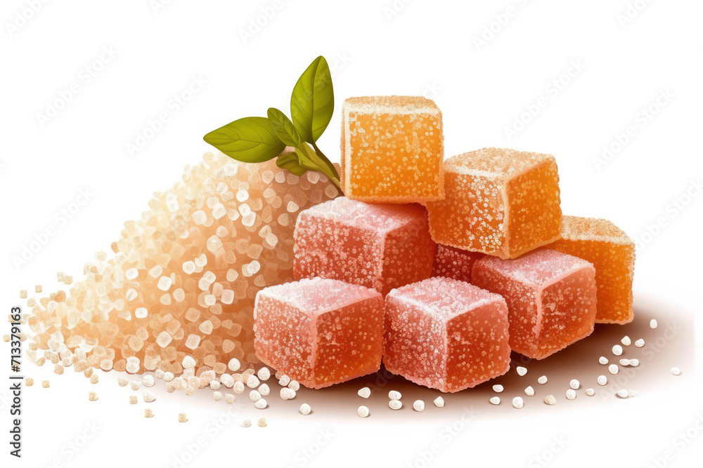 Disaccharides Two sugar units bonded together, like sucrose (table