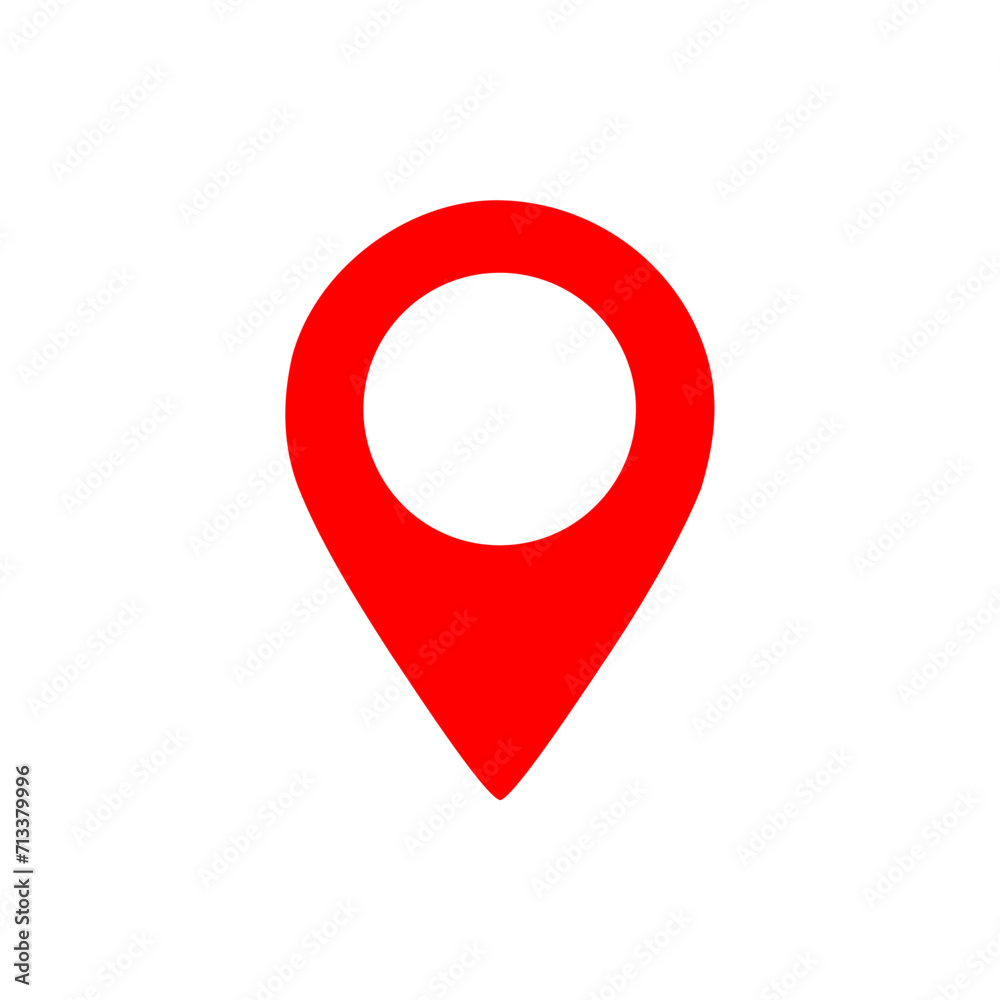 red location pin red location pin