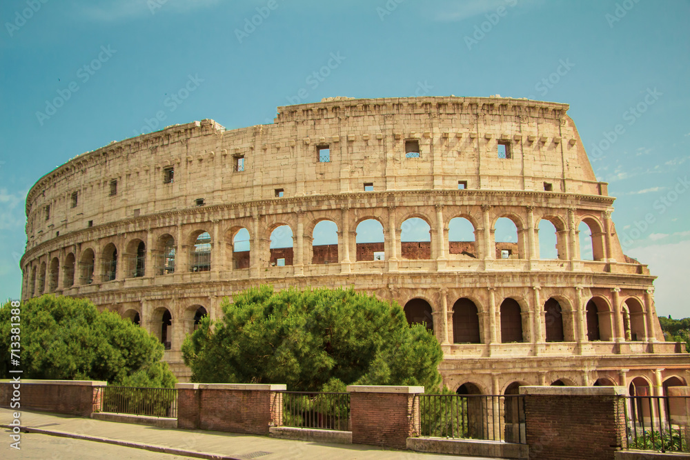 Eternal Grandeur: The Colosseum in Daylight