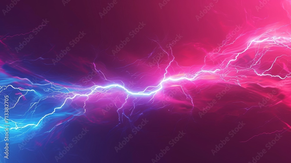 Lightning bolt abstract in a dynamic, electric style background Lightning bolt abstract in a dynamic, electric style background