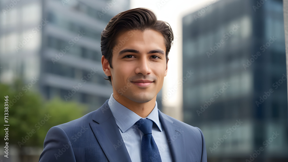 Succesful and Confident Handsome Young Businessman Succesful and Confident Handsome Young Businessman