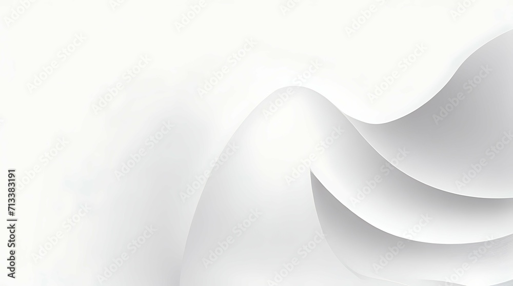 Fototapeta premium White color curve Background