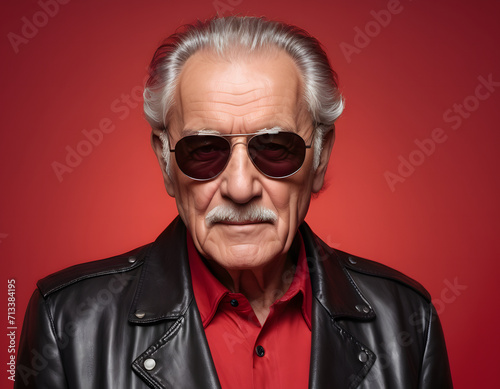 Cool Senior Guy in Sunglasses