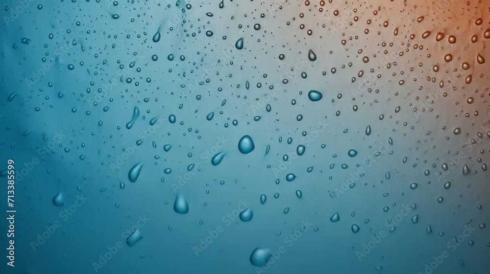 Background with the texture and structure of colored water drops