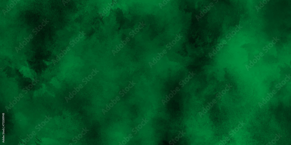 green watercolor paper textured illustration with splashes, Seamless and abstract green grunge texture with green stains, Creative paint gradients, splashes and stains for presentation and cover.