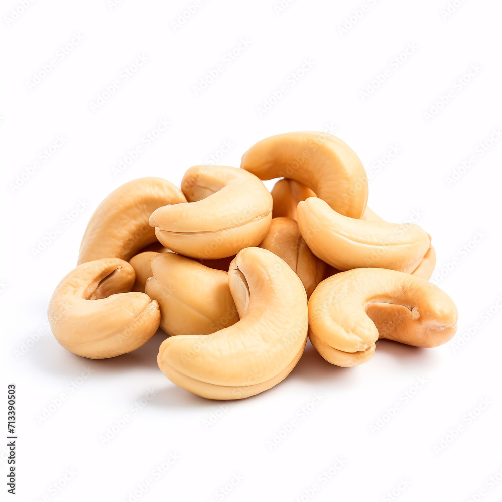 cashew isolated on a white background cashew isolated on a white background