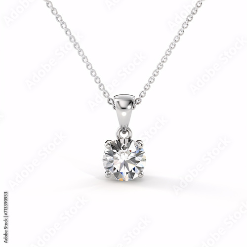 necklace isolated on a white background