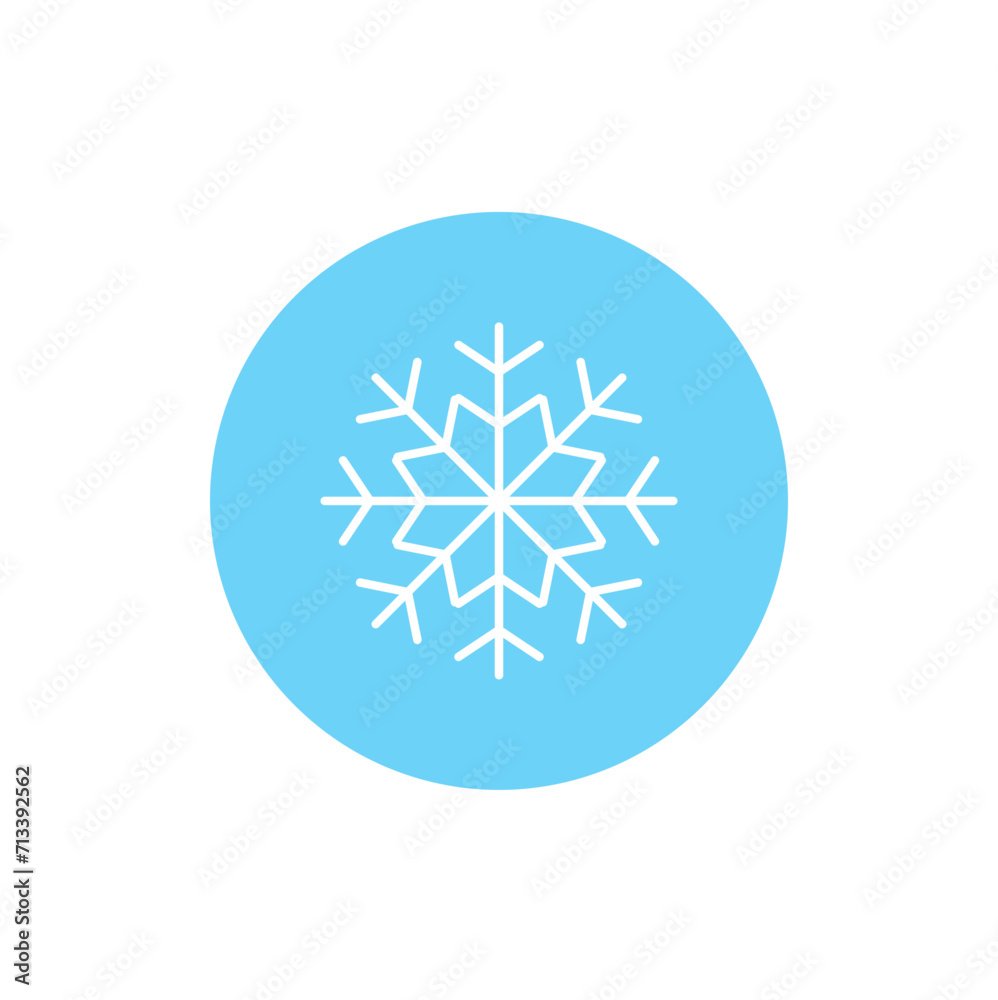 Snow Icon Vector