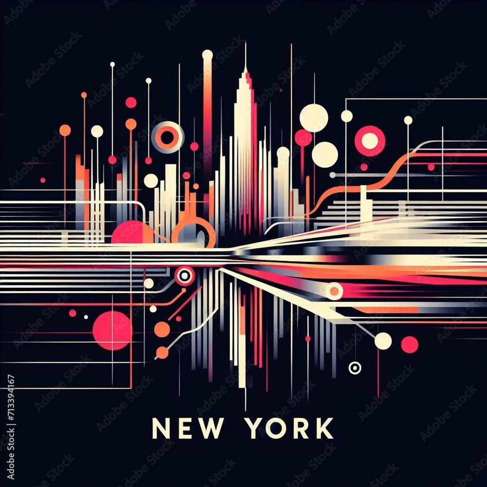 New york illustration