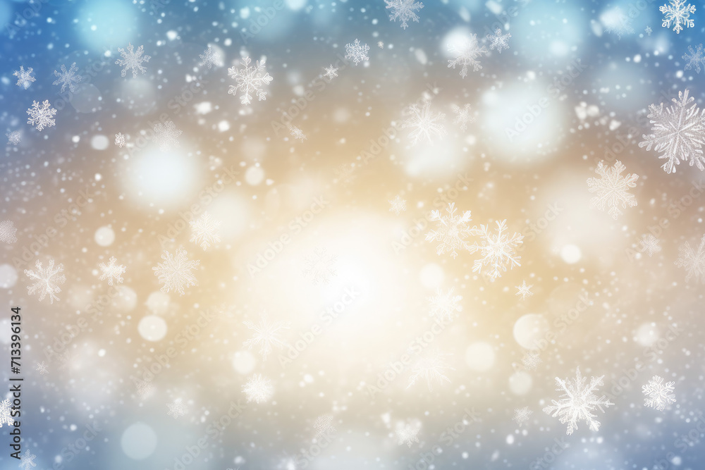 Winter background of snow with free space Generative AI Winter background of snow with free space Generative AI