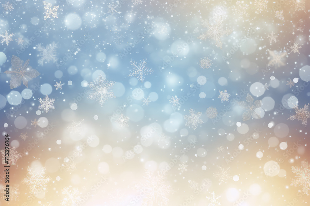 Winter background of snow with free space Generative AI Winter background of snow with free space Generative AI