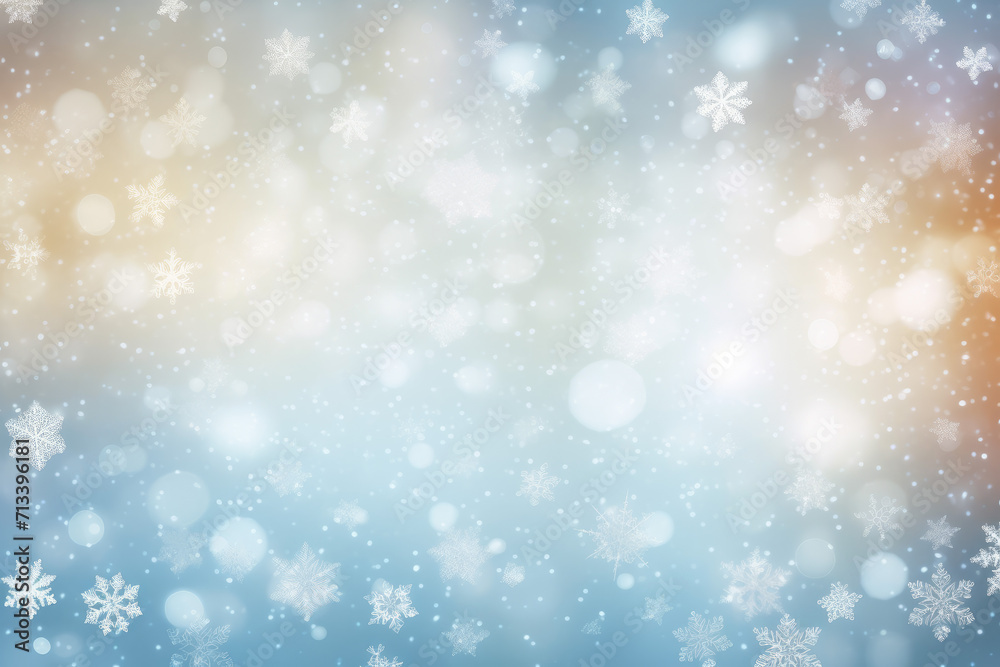 Winter background of snow with free space Generative AI Winter background of snow with free space Generative AI