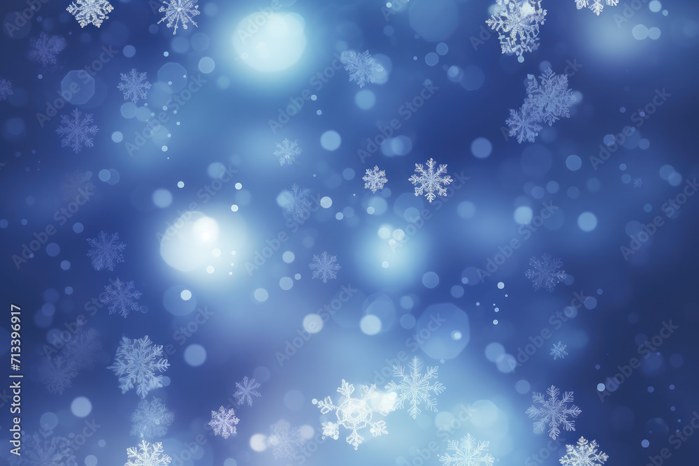 Winter background of snow with free space Generative AI Winter background of snow with free space Generative AI