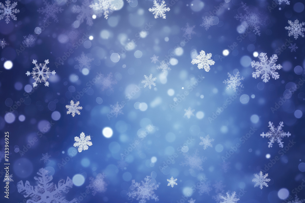 Winter background of snow with free space Generative AI Winter background of snow with free space Generative AI