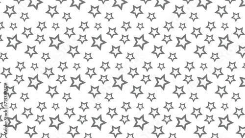 Fototapeta Naklejka Na Ścianę i Meble -  Star seamless pattern background design vector image. simple texture wallpaper geometric design