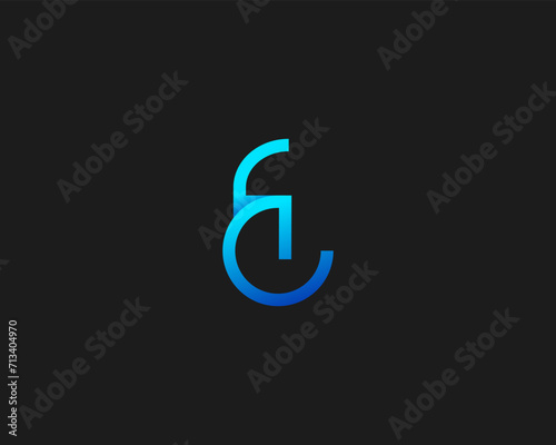 Professional Letter HG logo design vector