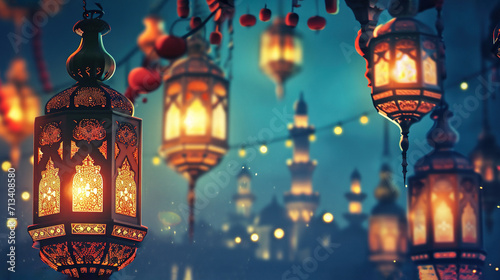 Background Wallpaper for Eid Mubarak Day © FantasyDreamArt