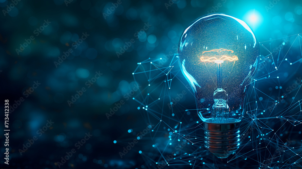 © Liliya - light bulb on the background of the light