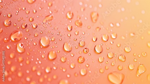 Water background splash peach and pink colours