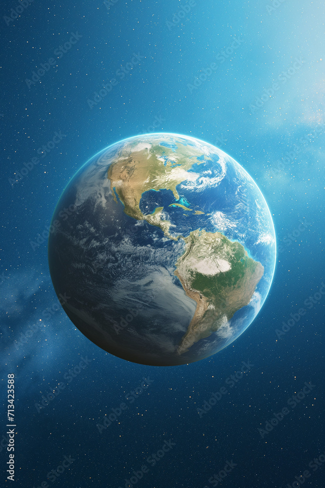 Obraz premium earth in space